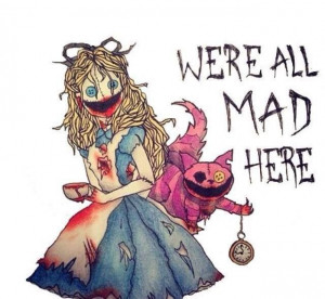 Zombiefied Alice&Cheshire. I may have already pinned something like ...