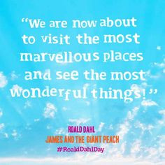 RoaldDahl, James and the Giant Peach #quote #quotes #inspiringquotes ...