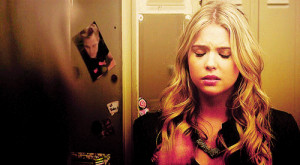 hanna marin blonde gif pll pretty little liars ashley benson cute