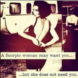 scorpio woman