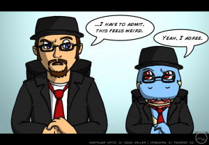 Nostalgia Critic and Croc Crossover Review by Arbok-X