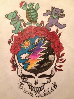 Grateful Dead. Would be a cool tattoo.