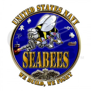 US Navy Seabee Emblem