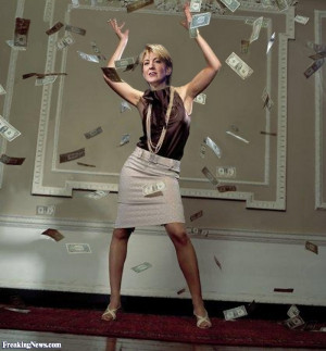Carly Fiorina after her $21.1 million severance pay