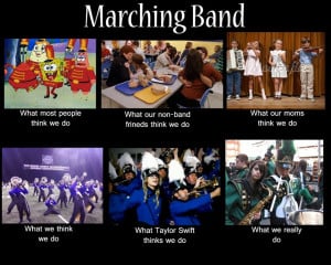 High School Marching Bands marching band!