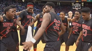 Midfield basketball team celebrates win with ‘Nae Nae’ dance
