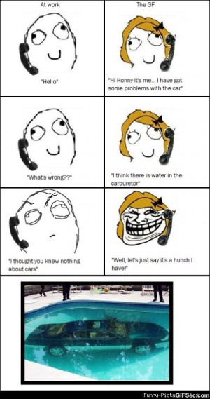 car problem meme