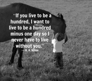 AA Milne had it right. #horses