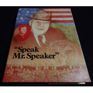 SAM RAYBURN Biography 3 X SIGNED Speaker of the House