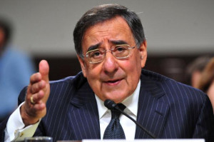 CIA Director Leon Panetta testifies during his Secretary of Defense ...