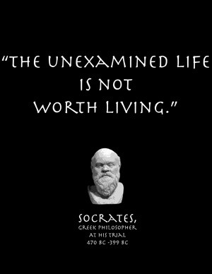 Socrates The Unexamined Life Quote: Active Contemplation – 2 ,Quotes