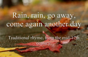 Better the weather you know: proverbs and quotations about the weather