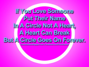Circle is the new symbol for LOVE