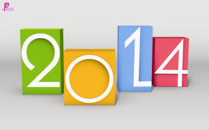 Happy New Year 2014 Inscription Resolution Picture Quote