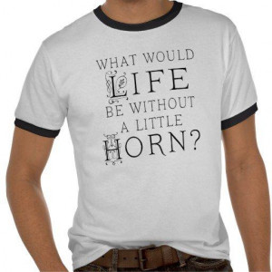 Funny French Horn Music Quote Shirt from Zazzle.com