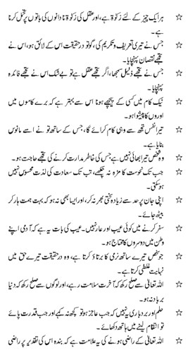 Saying of Hazrat Ali in Urdu 09