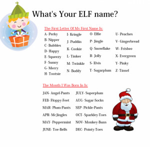 Filed Under: christmas , elf name Category: Christmas , Moose ...