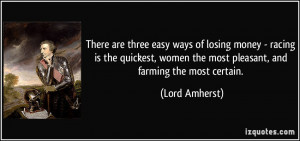 Lord Amherst Quote