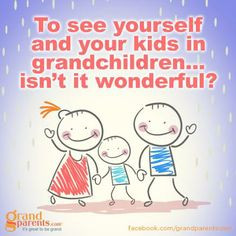 The blessings of grandchildren