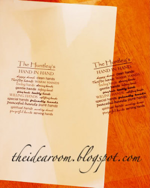 Here Another Take The Hand...