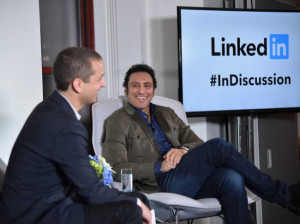 aasif mandvi participated in the linkedin discussion series when aasif ...