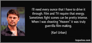 More Karl Urban Quotes