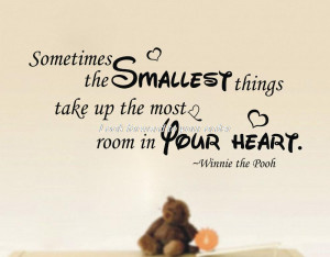 sticker quotes hot selling free shipping sometimes smallest things ...