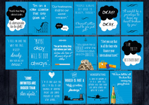 The Fault In Our Stars Quotes Collage The fault in our stars quote +