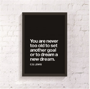 Inspiration Quote Canvas Art Print Painting Poster, Wall Pictures For ...
