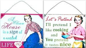 Retro-Metal-Tin-Plaque-50s-Housewive-Women-Sayings-Quotes-Funny-humour ...