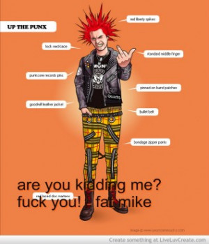 Punk Rock Quotes