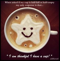 Morning quotes : Be grateful! Happy Thursday to all! #coffee More
