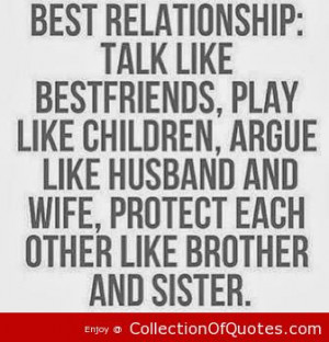 ... , protect each other like brother and sister. ~ Best Quotes & Sayings