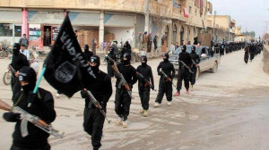 Image: Fighters from the al-Qaida linked Islamic State of Iraq and ...