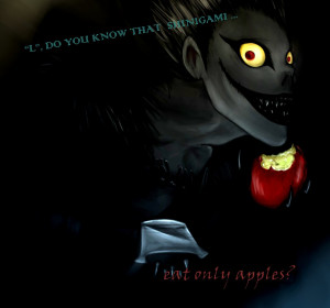 Ryuk And Apples Death Note