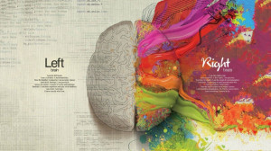 852x480 Left brain and right brain desktop PC and Mac wallpaper