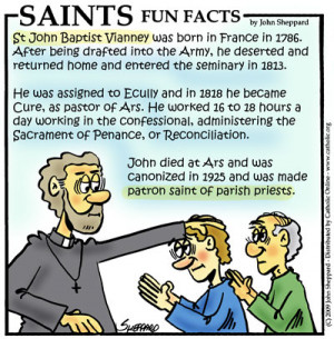 St. John Vianney Fun Fact