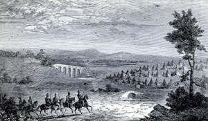 The Carthaginian army marches on to Rome