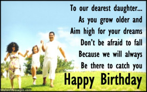 ... daughter from mom and dad Birthday Wishes for Daughter: Quotes and