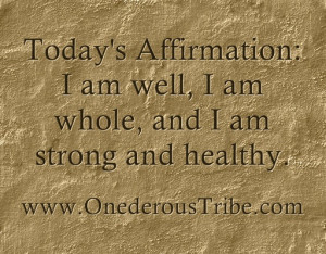 Affirmation: I AM Well | Divine Inspiration