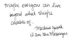 am the messenger More