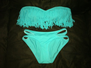 ... etsy.com/listing/103837793/hot-tiffany-blue-fringe-bikini-bandeau Like