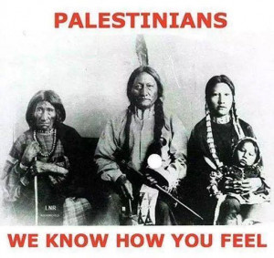 Native American Indians Stand With Gaza