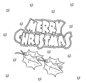 Coloring Pages Sheets of Merry Christmas Pictures