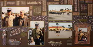 ... Imaginations - Signature Marines Collection - Scrapbook Kit - Marines