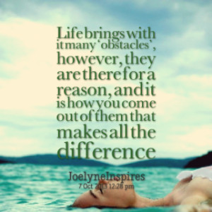 Obstacles In Life Quotes Thumbnail of quotes life