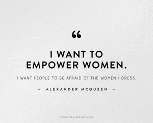 The 50 Most Inspiring Fashion Quotes Of All Time via @WhoWhatWear