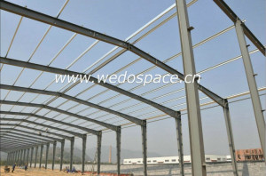 prefabricated light steel building with gable portal jpg