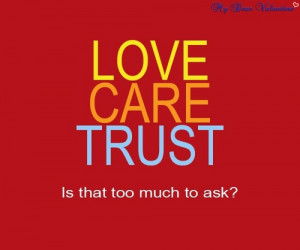 love, quotes, sayings, trust, care, cute, short | Inspirational ...