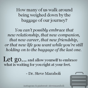 How many of us walk around being weighed down by the baggage of our ...